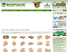 Tablet Screenshot of biopack.ro